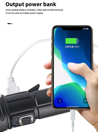 Linterna LED Táctica