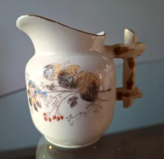 Jarrita y azucarero porcelana Oriental-Estilo