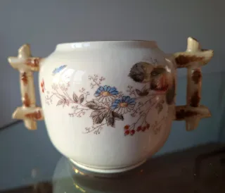 Jarrita y azucarero porcelana Oriental-Estilo