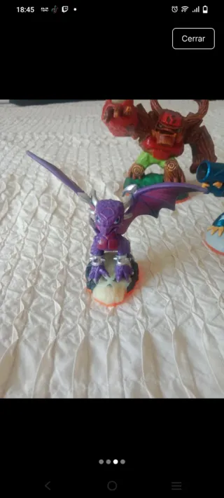 Lote 3 figuras Skylanders Activision