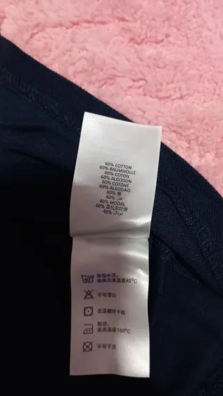 Polo GANT cuello mao azul marino Talla L