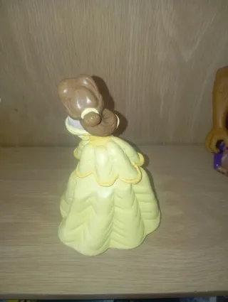 Figura Disney Bella y Bestia Años 90
