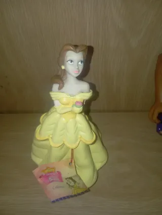 Figura Disney Bella y Bestia Años 90
