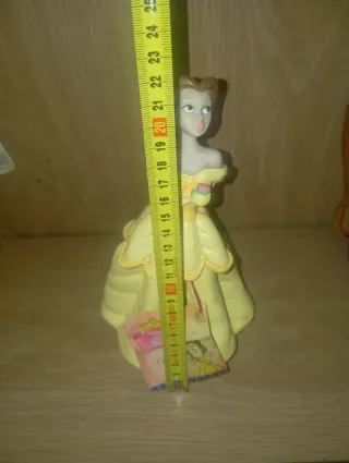 Figura Disney Bella y Bestia Años 90