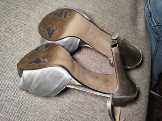 Sandalias de fiesta plata mujer talla 35 Chelo Roi