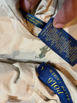 Chaqueta Polo Ralph Lauren Beige Talla L