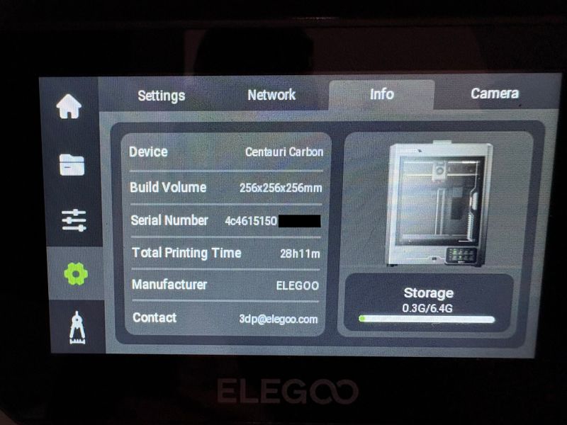 Elegoo Centauri Carbon - Impresora 3D Printer afbeelding 5