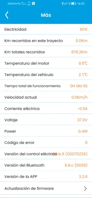 Patinete Eléctrico Smartgyro Ziro 2 Azul