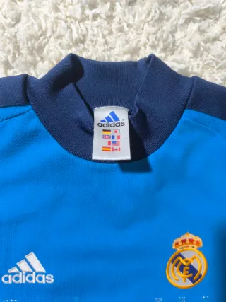 Camiseta Real Madrid Adidas Manga Larga 2001