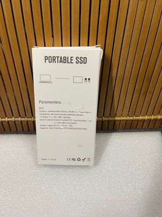 SSD Portátil M.2 30TB USB 3.1