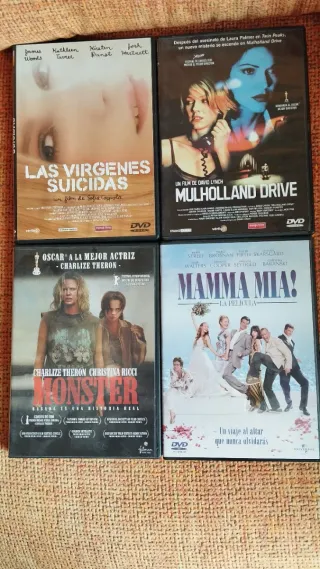 Lote 4 Películas DVD: Drama, Thriller, Musical