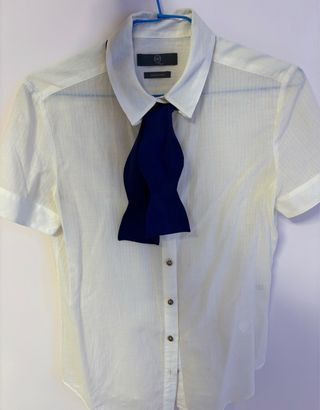 Camisa Alexander McQueen Blanca Talla 42