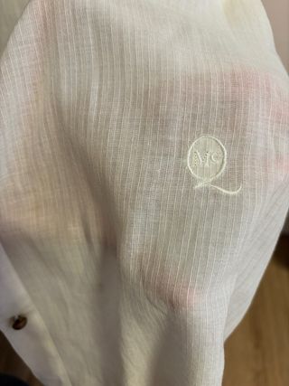 Camisa Alexander McQueen Blanca Talla 42
