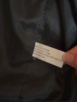 Chaqueta The North Face Negra