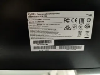 ZyXEL GS1900-24 Switch de Conexión  Router, hub