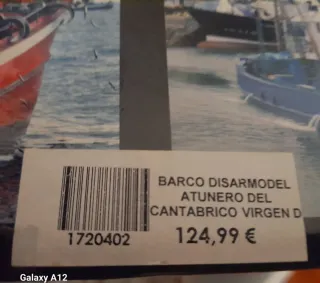 Maqueta Barco Atunero Cantábrico