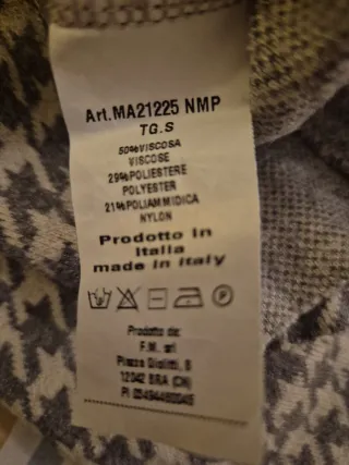 Maglione donna ABITIFICIO fantasia pied-de-poule