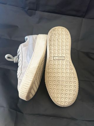 Puma Suede Platform Grigio Tg. 36