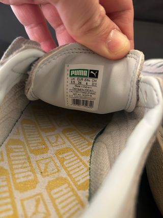 Puma Suede Platform Grigio Tg. 36