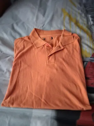 Polo Caballero Naranja