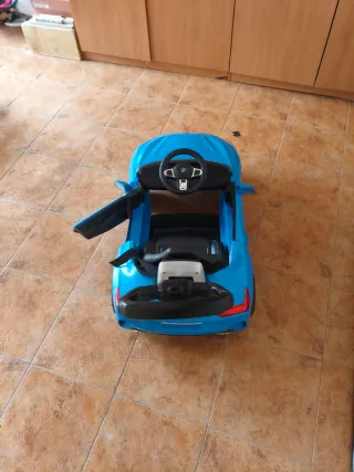 Cochecito BMW para bebé azul