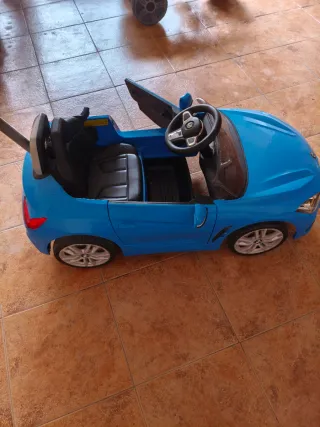 Cochecito BMW para bebé azul
