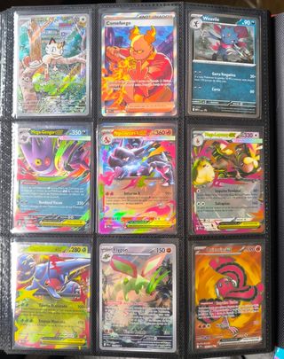 Lote Cartas Pokémon Fuegos Fantasmales