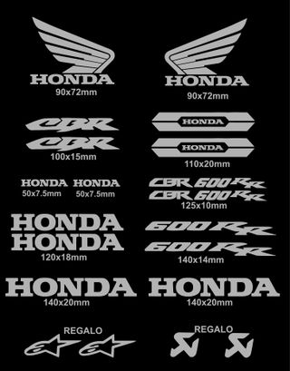 Pegatinas Honda CBR 600rr