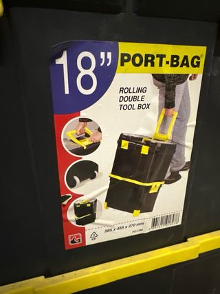 Caja Herramientas Port-Bag 18 con Ruedas