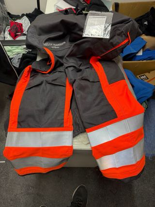 Pantalón Helly Hansen Talla XL Gris/Naranja