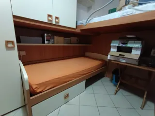 Cameretta ragazzi con letto a castello