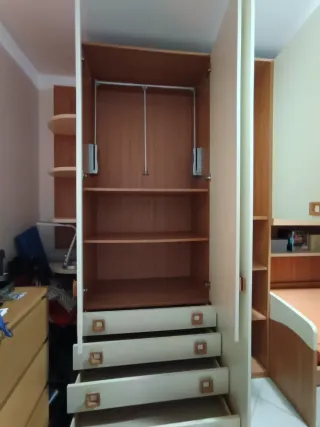 Cameretta ragazzi con letto a castello