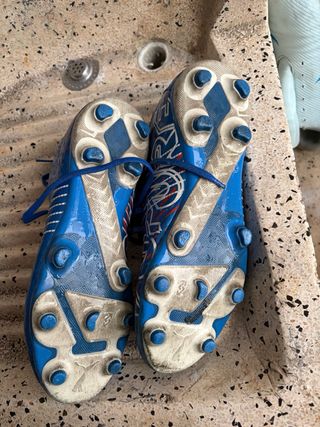 Zapatillas de fútbol Puma azules