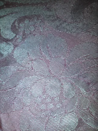Colcha antigua de seda