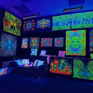 Foco LED UV 36W Negro - Sin Estrenar