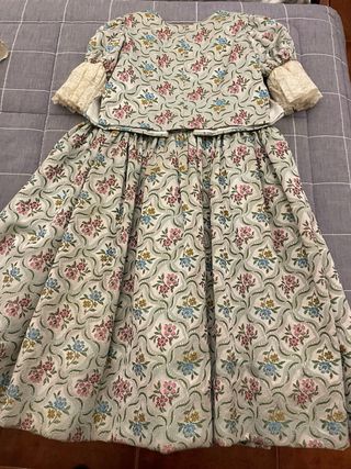 Vestido fallera niña floral