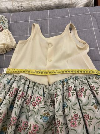 Vestido fallera niña floral