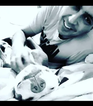 Cuidador, paseador de mascotas.