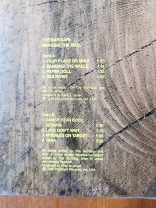 Vinilo The Bar-Kays - Banging The Wall