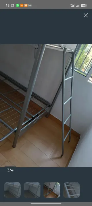 Litera matrimonio 3 plazas convertible en sofa