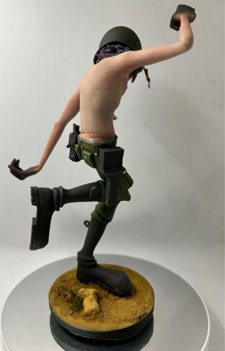 Figura FanArt Resina 8k Pintada. Diorama Gorillaz