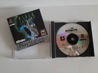 Juegos PS1: Tomb Raider, Alien Trilogy, Die Hard.