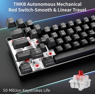 Teclado Mecánico Gaming Mini 60% Red Switch (US)