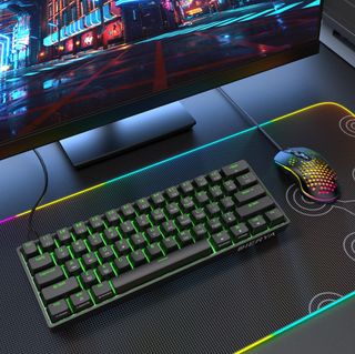 Teclado Mecánico Gaming Mini 60% Red Switch (US)