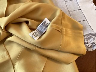 Blusa Zara elegante amarilla Talla XL