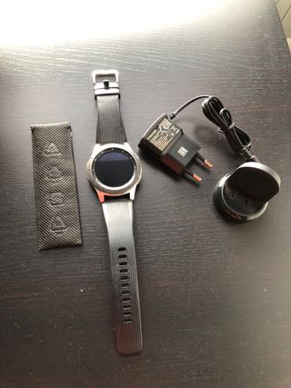 Samsung Galaxy Watch Plata/Negro