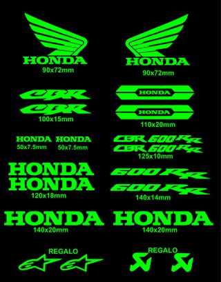 Pegatinas Honda cbr 600rr