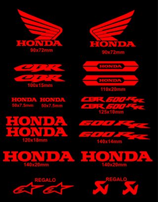 Pegatinas Honda cbr 600rr