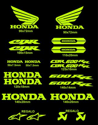 Pegatinas Honda cbr 600rr