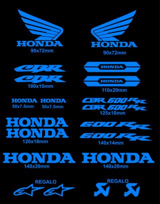 Pegatinas Honda cbr 600rr